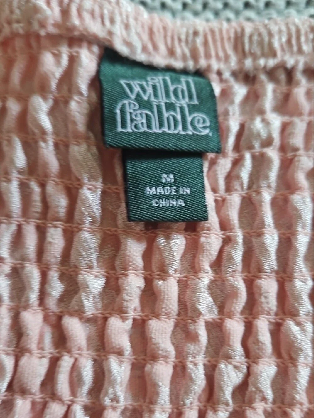 Wild Fable - Pink Floral Appliqué Sleeveless Top & Matching Skirt